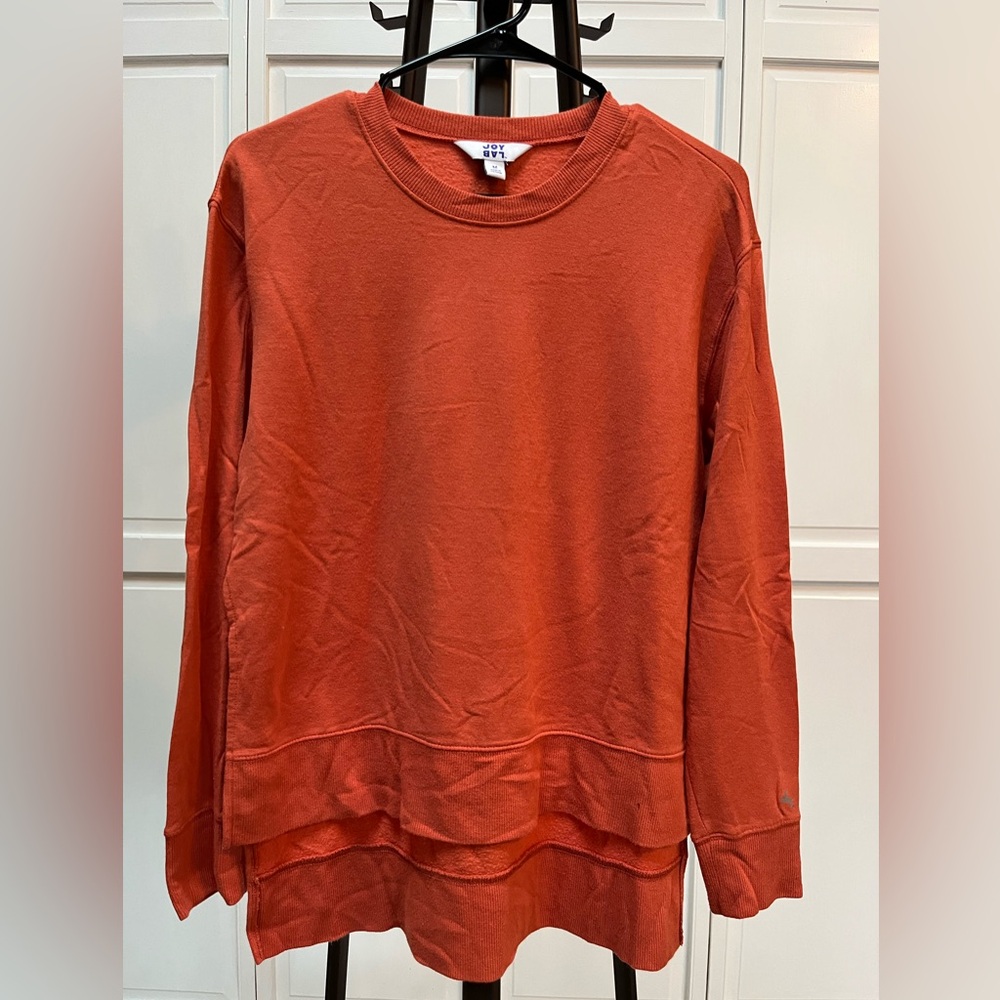 JoyLab Burnt Orange Sweatshirt - Picture 2 of 4